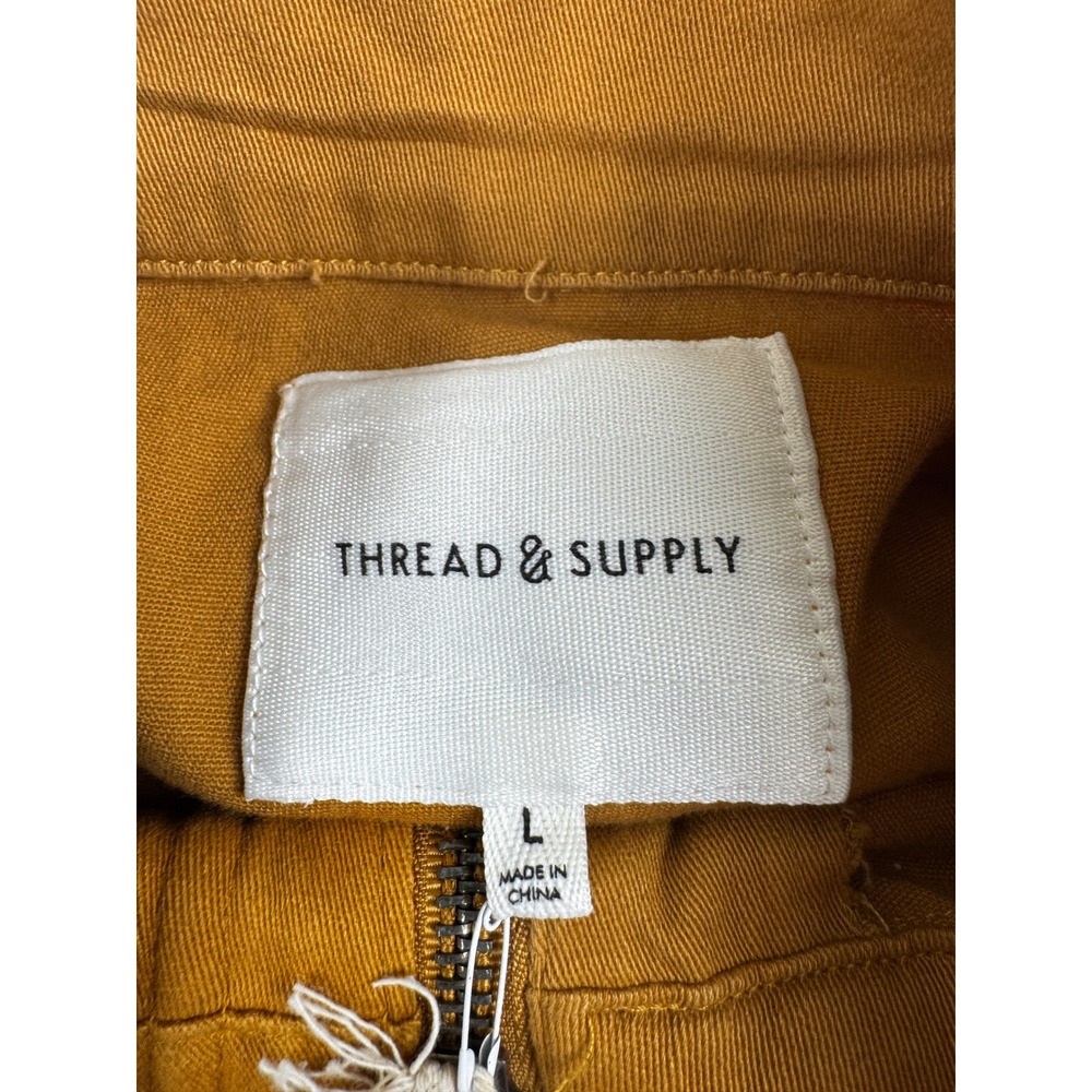Thread & Supply Utility Jacket Ochre Large NWT - Picture 5 of 11